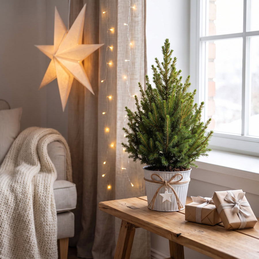 Het Wintermaatje in zink