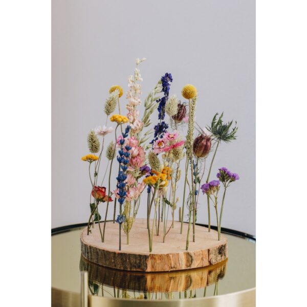 YourFlowers Droogbloemen Houten Schijf XL