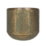 Sierpot Lian Koper Groen - Ø19cm