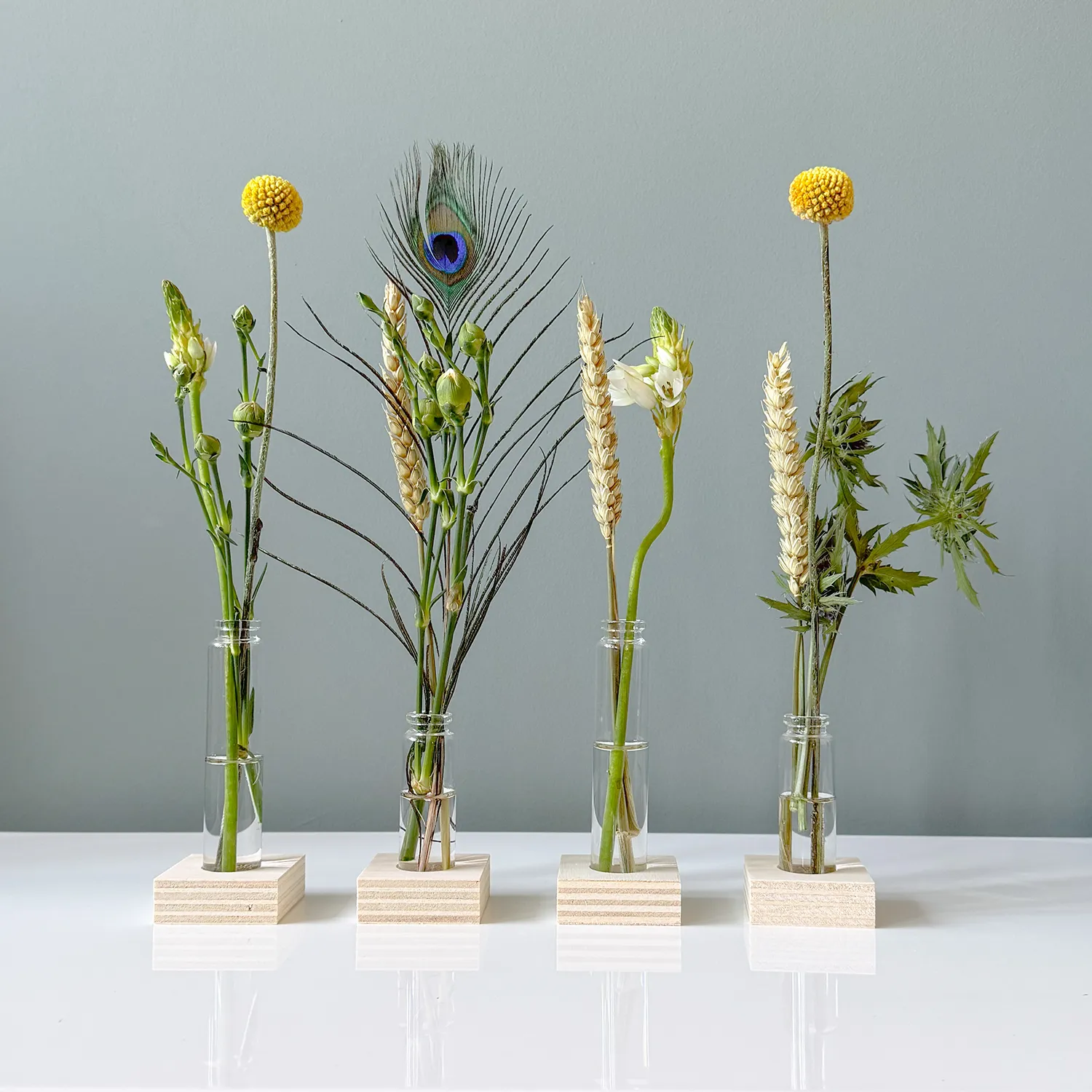 BloomBash - Brievenbusbloemen met Vaasjes en Standaard - Afbeelding 2