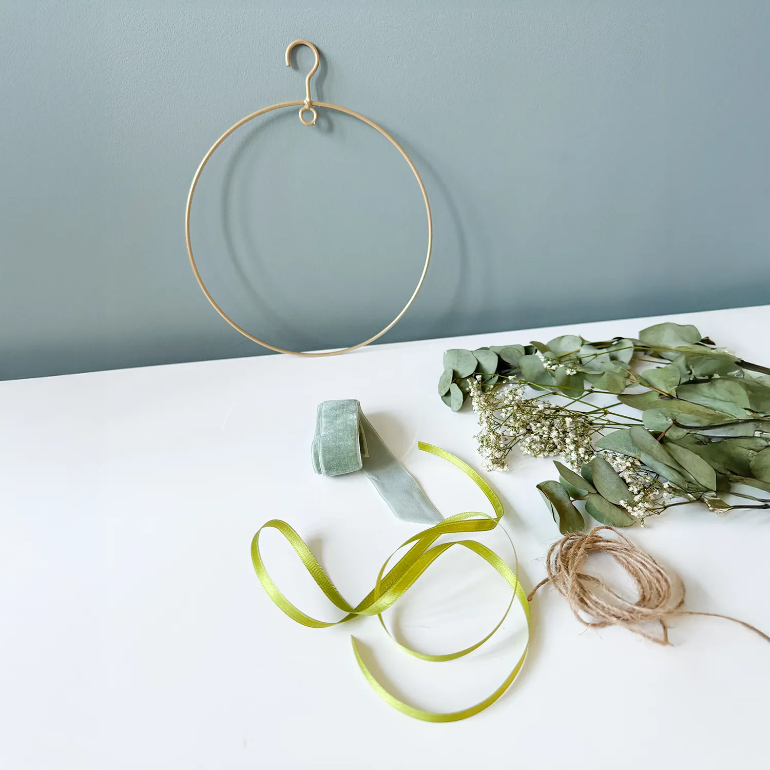 Bloom Circle - DIY Eucalyptus Ring - Afbeelding 2
